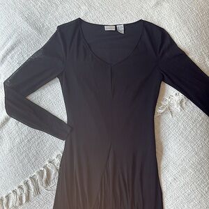 Witchy Black Maxi Dress
